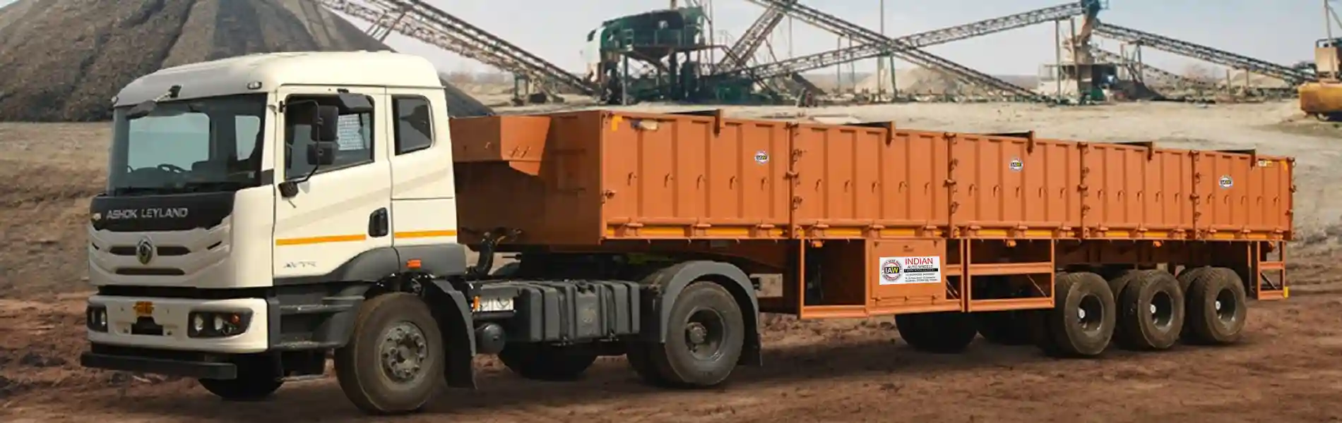 Indian Auto Wheels-Side wall Trailer